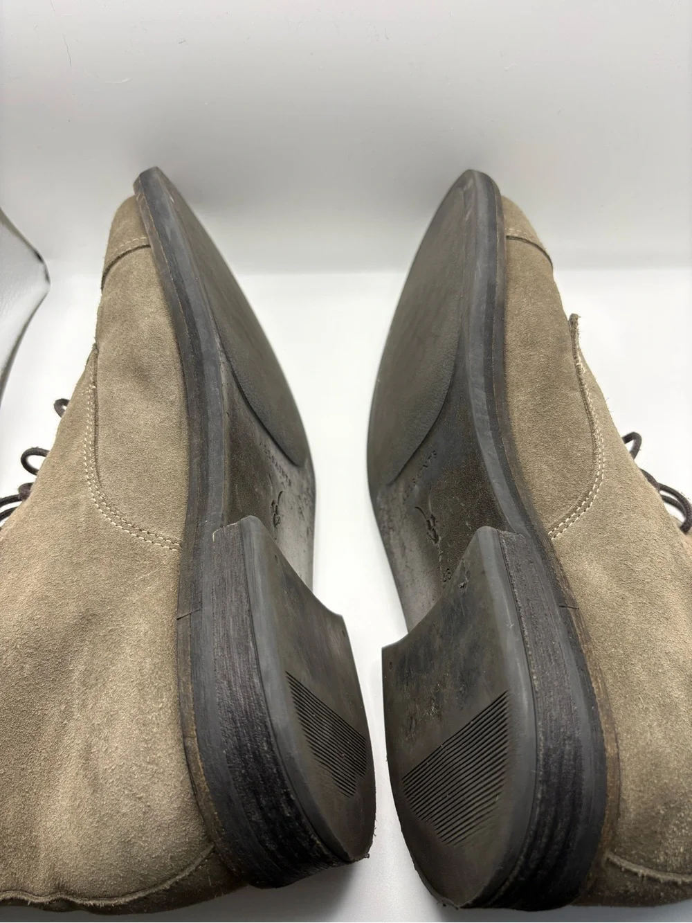 AllSaints Taupe Suede Chukka Boots